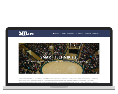 Bruno Dirbák - Tvorba webu pro Smart Technik